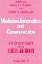 Mediation, Information, and Communication (Information and Behavior)