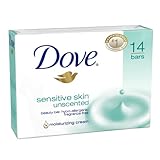 UPC 045893003974 product image for Dove Sensitive Skin Unscented Beauty Bar, 14 Count | upcitemdb.com