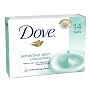 Dove Bar Soap Sensitive Skin 14-Bar Pack, 59.5-Ounce Package