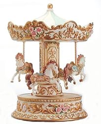 Twinkle Victorian Spinning Musical Carousel