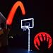Light Up Basketball Hoop Kit with LED Basketball