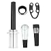 Coffret à vin avec accessoires (Bec verseur, Pompe à vide, collier anti-goutte, tire-bouchon, Coup