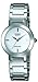 Casio Women's LTP1191A-7C Silver-Tone Shell White Dial Analog Watch