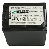 Cheap Sony HDR-XR100, XR100 Replacement Battery (Premium Japanese Cells, 2400 mAh, 5-YR Warranty) (by Wasabi Power®)