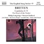 Britten: Canticles I-V; The Heart of the Matter