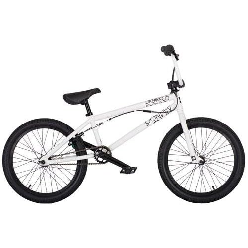 DK Convex 2009 Complete BMX Bike 20 Inch Matte White Bmx Bicycles Sports