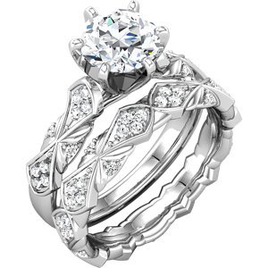 Genuine IceCarats Designer Jewelry Gift 14K White Gold 3/8 Ctw Engagement Ring. 4.1 Mm 3/8 Ctw Complete Engagement Ring Set With I2 Stones 3/8 Ctw Engagement Ring In 14K White Gold Size 7