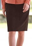 Washable Wool Slim Trouser Skirt