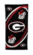 Georgia Bulldogs Fiber Reactive Pool/Beach/Bath Towel (Team Color)