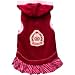 PETCO Smoochie Pooch Diva Velour Hoodie Dress for Dogs Medium Color:Pink