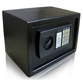 New Black Electronic Digital Safe Home Security Steel Office