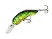 Rebel Lures Original Realistic Crawfish Crankbait Fishing Lure, Chartreuse/Green Back, Big Craw (8-10 ft Depth)
