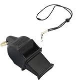 Fox 40 Sonic Blast Referee Whistle with Safety Lanyard