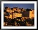 City Buildings from Lake Pichola, Udaipur, Rajasthan, India Lonely Planet Collection Framed Art Poster Print by Jane Sweeney, 49x39