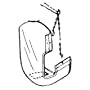 `Polydura Commode Seat for Hoyer Patient Lift