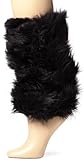 Steve Madden Women's Faux Fur Flat Leg Warmer, Black, One Size Steve Madden Women's Faux Fur Flat Leg Warmer, Black, One Size
