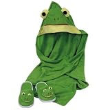 Kingsley Frog Robe with Matching Frog Slippers