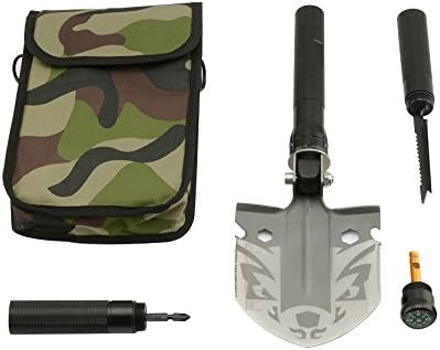Multitool Folding Shovel For Outdoor Camping and Hiking-Best Tool Kits For Car