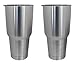 THE BOSS 30 oz.Vacuum Insulated Stainless Steel Travel Tumbler 2 Pack (2)