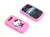 Smile Case Hello Kitty Pink Silicone Full Cover Case for Blackberry Curve 8 ....