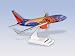 SkyMarks Southwest B737-700W NBA Slam Model Airplane