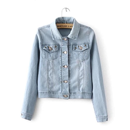 レディース (2色選択)　ポケットスタッズ付　Ｇジャン　オリジナルBAGセット#1074