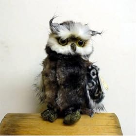 Barney Barn Owl Plush from the Aurora Collection, 9 by Barney