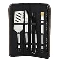 Picnic at Ascot - 12 Pce BBQ Set - Canvas Case - Blue