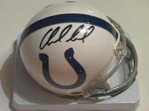 Andrew Luck Indianapolis Colts Rookie Signed Autograph Mini Helmet Authentic Certified Coa