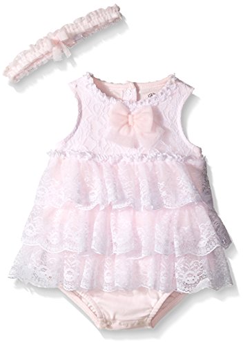 Little Me Baby Girls' Whimsical Popover and Headband