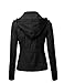 Awesome21 Women's Hooded Drawstring Military Jacket Parka Coat Outerwear