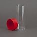 Coin Capsule Storage Tube for All Air-Tite Model H Size Coin Holders Qty: 1 (Red Lid)