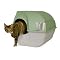 Covered litter boxes