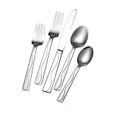 International 20 pc Riverside Frost Flatware Set