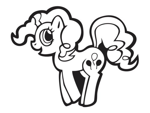 Pinkie Pie - MLP - Vinyl Decal
