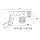 Kerick Valve PS75LS PVC Float Valve, Standard Mount, 16.5 gpm at 60 psi, 3/4" NPT Male