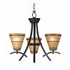 Kenroy Home 90083ORB Wright 3 Light Chandelier