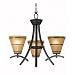 Kenroy Home 90083ORB Wright 3 Light Chandelier