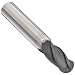 YG-1 EI107 Carbide Square Nose End Mills, Inch, Diamond-Like Finish, 30 Degree Helix, For Use With Aluminum/Aluminum Alloys, Plastics