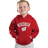 Arkansas Razorbacks Kids 4-7 Cardinal adidas Tackle Twill Hooded Sweatshirt