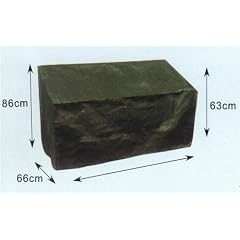 Abdeckhaube f�r Bank 2-sitzer 134cm gr�n, PE