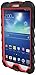 Samsung Galaxy Tab 3 (does not fit LITE) 8 inch (2013) Drop Tech Red Gumdrop Cases Silicone Rugged Shock Absorbing Protective Dual Layer Cover Case