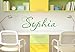 LucyLews Name Wall Decal for Girls Bedroom, Personalized Decor