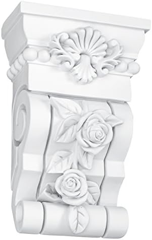HDP Moldings 6-1/2" Width x 3-5/8" Depth x 10-1/8" Height Polyurethane Decorative Corbel