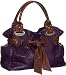 Distressed Leather ''Sofia'' Satchel By Vitalio Vera - Purple, Orange, Teal Blue or Lime Green