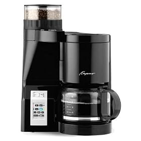 Capresso CoffeeTEAM S Coffee Maker with Conical Burr Grinder by Capresso