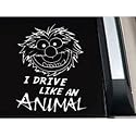 Muppet Animal Disney Car Truck Vinyl Decal Sticker - SMA007- 7"L