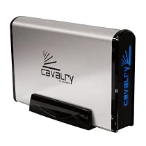 Aluratek High-Speed USB 2.0 External 500GB Hard Drive - Silver (ACBS350500F)