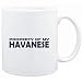Mug White " PROPERTY OF MY Havanese EMBROIDERY " Dogs