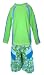 MaxOut UPF 50+, UV Protective Boy's 2 pc Set: Long Sleeved Shirt & Board Shorts (Sizes 6 mos-7)
